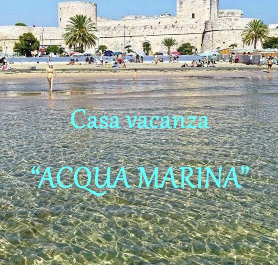 Casa Vacanza Acqua Marina Manfredonia Exterior foto